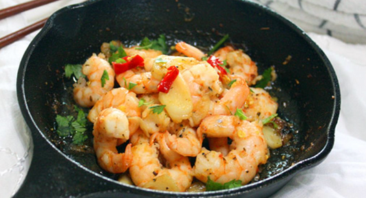 GAMBAS AJO Y PEREJIL