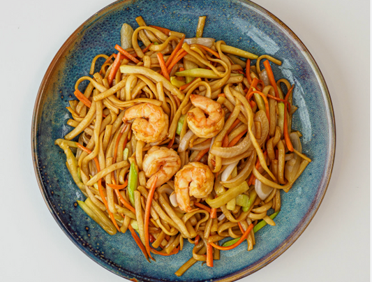 TALLARINES GAMBAS