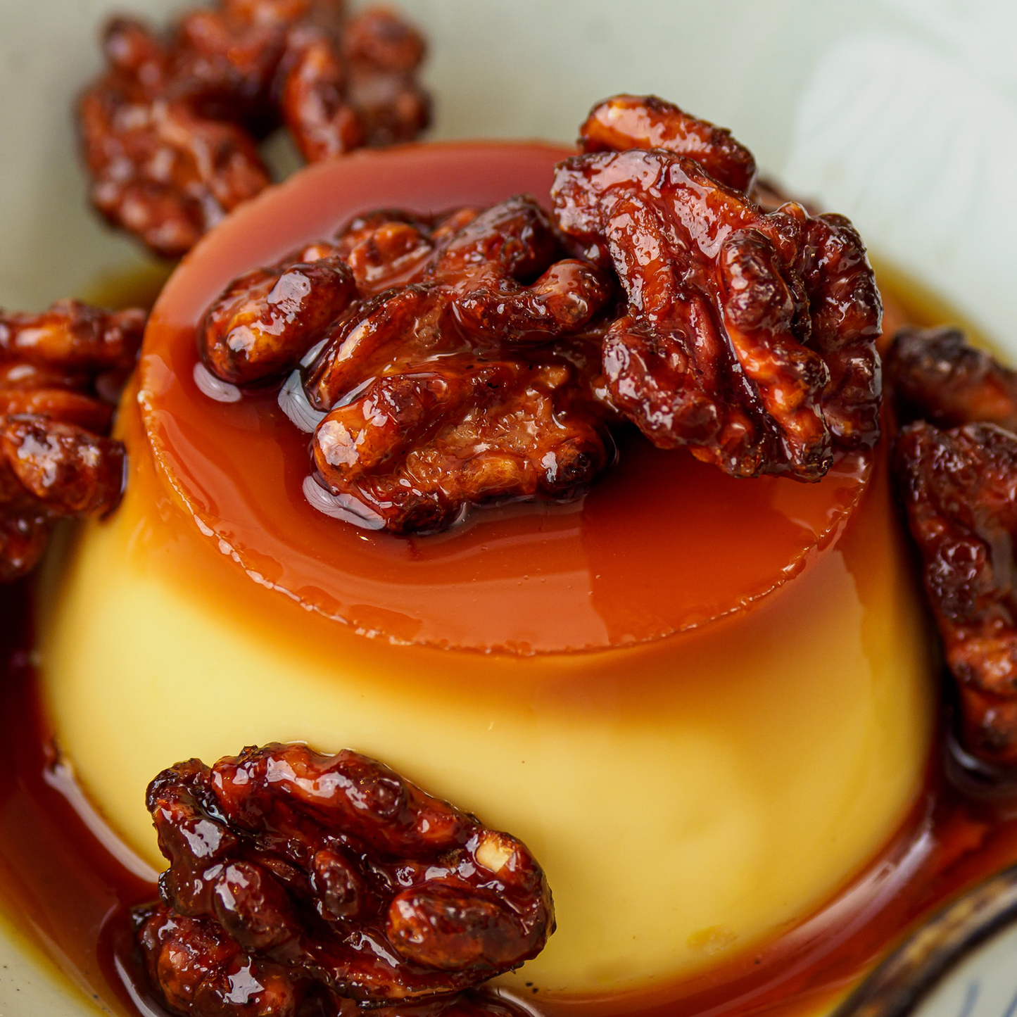 FLAN NUECES